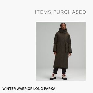 LULULEMON | Warrior Parka